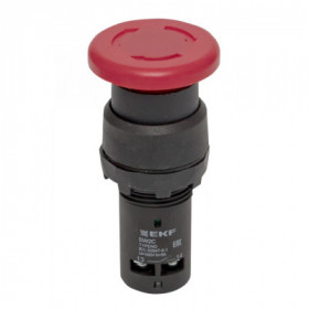Кнопка SW2C-11MZ поворотная красная NO+NC Грибок EKF PROxima