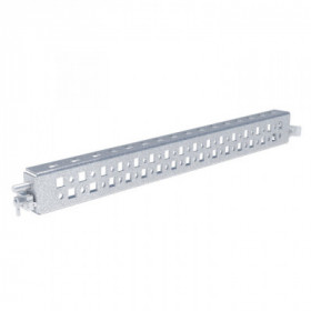 Рейка монтажная перфорированная с торцевым монтажом Д400 (4 шт) EKF AVERES