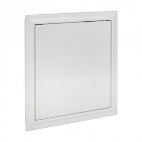 Люк ревизионный пластик с нажим замком 200х200 (ШхВ внутр ) EKF Basic