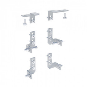 Комплект крепёжных уголков для монтажной платы (6 шт) EKF AVERES