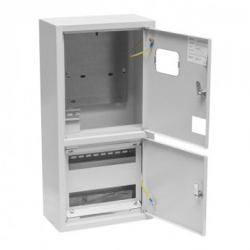 Щит учетно-распред навесной ЩУРн-3/24 два отсека (БУР) (620х310х160) IP31 EKF PROxima