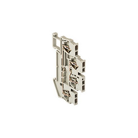 Колодка клеммная пружинная двойная JXB-ST-1 5 17 5А серая EKF PROxima