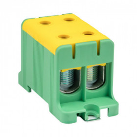 Клемма силовая вводная двойная КСВ 16-95 желто-зеленая EKF PROxima