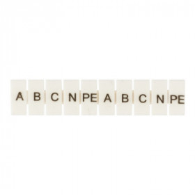 Маркеры для JXB-ST 4 с символами "A B C N PE" (100 шт ) EKF PROxima