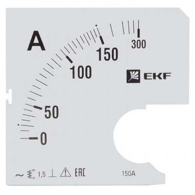 Шкала сменная для A961 150/5А-1 5 EKF PROxima