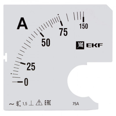 Шкала сменная для A961 75/5А-1 5 EKF PROxima