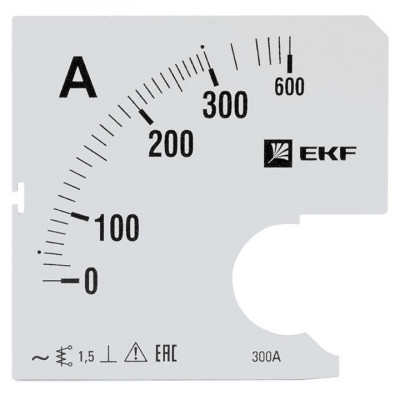 Шкала сменная для A961 300/5А-1 5 EKF PROxima