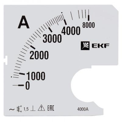 Шкала сменная для A961 4000/5А-1 5 EKF PROxima