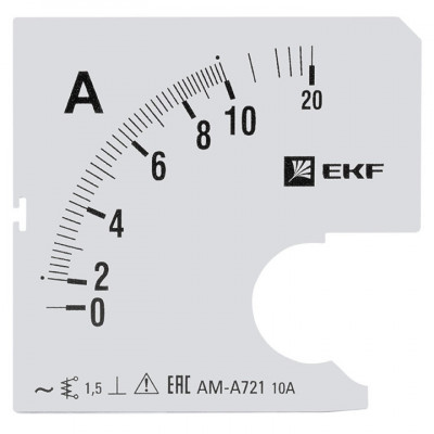 Шкала сменная для A721 10/5А-1 5 EKF PROxima