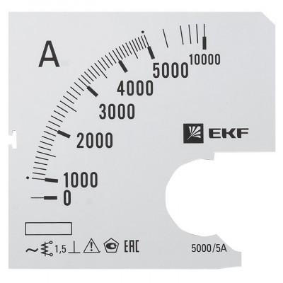 Шкала сменная для A721 5000/5А-1 5 EKF PROxima