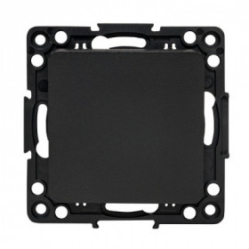 Стокгольм Механизм Выключателя 1-кл 10А в/к черный EKF PROxima