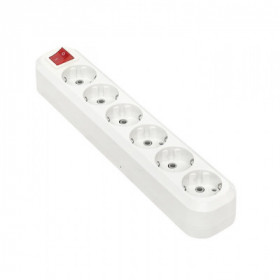 Колодка 6 гнезд 16А 3 5кВт c выкл с/з Эксперт EKF PROxima