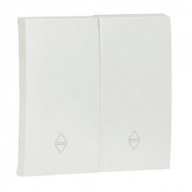 Валенсия лицевая панель выключателя 2-кл проходного 10А жемчуг EKF PROxima