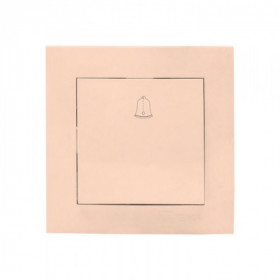 Валенсия кнопка звонка 10А кремовая EKF PROxima