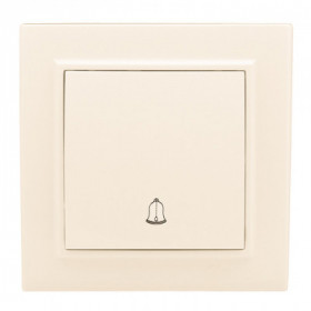 Минск Кнопка звонка СП 10А бежевый EKF