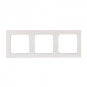 Стокгольм Рамка 3-местная белая EKF PROxima