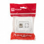 Розетка RJ-45 1-мест бел Лондон EKF PROxima