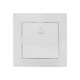 Валенсия кнопка звонка 10А белая EKF PROxima