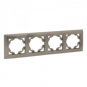 Валенсия Рамка 4-местная кашемир EKF