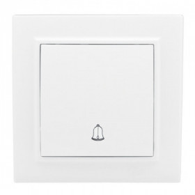 Кнопка звонка СП Минск 10А белый EKF