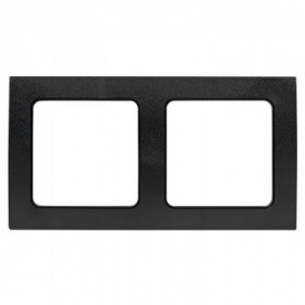 Стокгольм Рамка 2-местная черная EKF PROxima