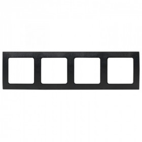 Стокгольм Рамка 4-местная черная EKF PROxima