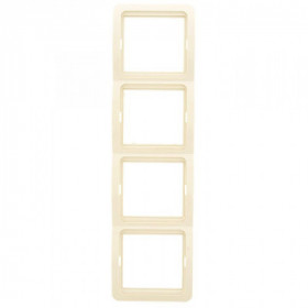Лондон Рамка 4-местная вертикальная бежевая EKF PROxima