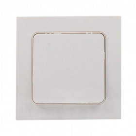 Стокгольм Выключатель 1-кл 10А белый EKF PROxima