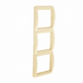 Лондон Рамка 3-местная вертикальная бежевая EKF PROxima