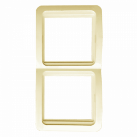 Лондон Рамка 2-местная вертикальная бежевая EKF PROxima