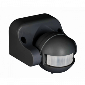 ИК датчик движения наст 1200Вт 180гр до 12м IP44 MS-39b черный EKF PROxima