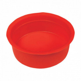 Заглушка для двустенных труб d40 мм красная EKF-Plast