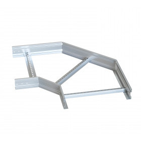 Угол 90 градусов горизонтальный лестничный усиленный 100x700 мм (2 мм) EKF