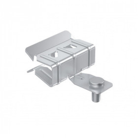 Зажим балочный 8-14 мм с отгибом и винтом М6х9 EKF PROxima