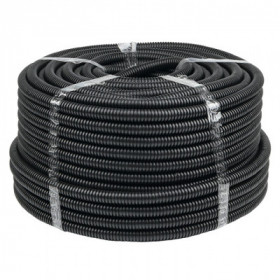 Труба гофр ПНД с протяжкой d20 мм (100 м) черная EKF-Plast