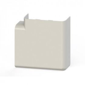 Поворот 90 гр (105х50) (2 шт) белый EKF C-Line