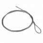 Трос стальной с петлей L 10 М (2 мм) EKF