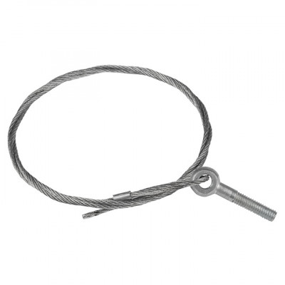 Трос стальной с рым-болтом М6 L 1 М (2 мм) EKF