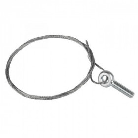 Трос стальной с рым-болтом М8 L 7 М (2 мм) EKF