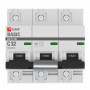 Автоматический выключатель 3P 32А (C) 10kA ВА 47-100 EKF Basic