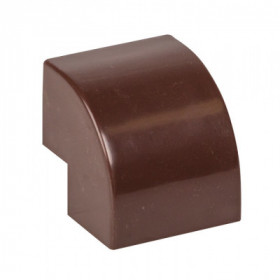 Угол внешний (25х16) (4 шт) темное дерево EKF-Plast