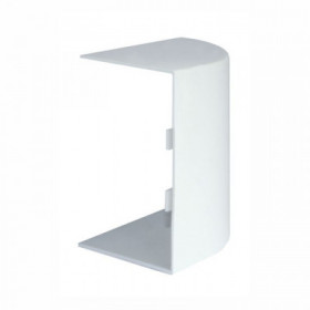 Заглушка (20х10) белая EKF-Plast