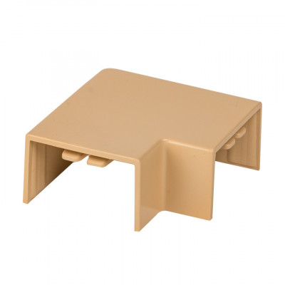 Поворот 90 гр (25х16) (4 шт) светлое дерево EKF-Plast
