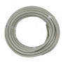 Труба гофр ПВХ с протяжкой d16 мм (25 м) серая EKF-Plast