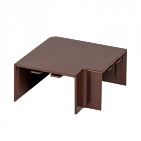 Поворот 90 гр (40х25) (4 шт) темное дерево EKF-Plast