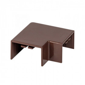 Поворот 90 гр (25х16) (4 шт) темное дерево EKF-Plast