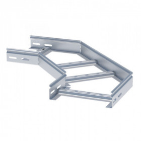 Угол 90 град горизонтальный для лестничного лотка 80x400 мм HDZ EKF