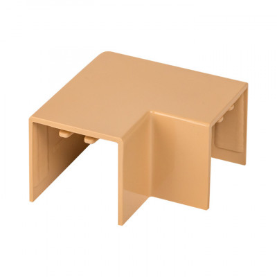 Поворот 90 гр (25х25) (4 шт) светлое дерево EKF-Plast