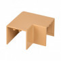 Поворот 90 гр (25х25) (4 шт) светлое дерево EKF-Plast