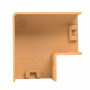 Поворот 90 гр (25х25) (4 шт) светлое дерево EKF-Plast